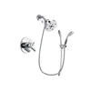 Delta Trinsic Chrome Finish Dual Control Shower Faucet System Package with 5-1/2 inch Shower Head and Handheld Shower with Slide Bar Includes Rough-in Valve DSP0550V