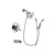 Delta Compel Chrome Finish Dual Control Tub and Shower Faucet System Package with 5-1/2 inch Shower Head and Handheld Shower with Slide Bar Includes Rough-in Valve and Tub Spout DSP0551V
