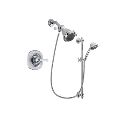 Delta Addison Chrome Shower Faucet System w/ Showerhead and Hand Shower DSP0578V