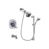 Delta Addison Chrome Tub and Shower Faucet System with Hand Shower DSP0589V