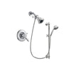 Delta Lahara Chrome Shower Faucet System w/ Shower Head and Hand Shower DSP0596V