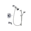Delta Addison Chrome Tub and Shower Faucet System with Hand Shower DSP0611V