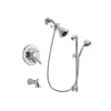 Delta Lahara Chrome Tub and Shower Faucet System with Hand Shower DSP0615V