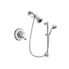Delta Linden Chrome Shower Faucet System w/ Shower Head and Hand Shower DSP0626V