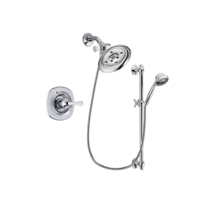 Delta Addison Chrome Shower Faucet System w/ Showerhead and Hand Shower DSP0646V
