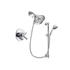 Delta Trinsic Chrome Shower Faucet System w/ Showerhead and Hand Shower DSP0652V