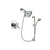 Delta Trinsic Chrome Shower Faucet System w/ Showerhead and Hand Shower DSP0652V