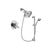 Delta Compel Chrome Shower Faucet System w/ Shower Head and Hand Shower DSP0654V