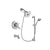 Delta Lahara Chrome Tub and Shower Faucet System with Hand Shower DSP0663V