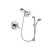 Delta Cassidy Chrome Shower Faucet System w/ Showerhead and Hand Shower DSP0672V