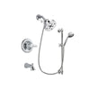 Delta Lahara Chrome Tub and Shower Faucet System with Hand Shower DSP0673V