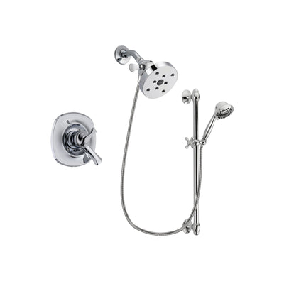 Delta Addison Chrome Shower Faucet System w/ Showerhead and Hand Shower DSP0692V