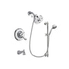 Delta Linden Chrome Tub and Shower Faucet System with Hand Shower DSP0693V