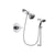 Delta Trinsic Chrome Shower Faucet System w/ Showerhead and Hand Shower DSP0710V