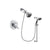 Delta Lahara Chrome Shower Faucet System w/ Shower Head and Hand Shower DSP0718V