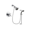 Delta Trinsic Chrome Shower Faucet System w/ Showerhead and Hand Shower DSP0720V