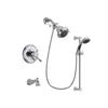 Delta Cassidy Chrome Tub and Shower Faucet System with Hand Shower DSP0729V