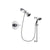 Delta Trinsic Chrome Shower Faucet System w/ Showerhead and Hand Shower DSP0744V