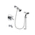 Delta Trinsic Chrome Tub and Shower Faucet System with Hand Shower DSP0753V