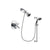 Delta Trinsic Chrome Shower Faucet System w/ Showerhead and Hand Shower DSP0754V