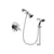 Delta Compel Chrome Shower Faucet System w/ Shower Head and Hand Shower DSP0756V