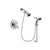 Delta Leland Chrome Shower Faucet System w/ Shower Head and Hand Shower DSP0758V