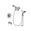 Delta Addison Chrome Tub and Shower Faucet System with Hand Shower DSP0781V