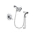 Delta Lahara Chrome Shower Faucet System w/ Shower Head and Hand Shower DSP0786V