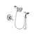 Delta Linden Chrome Shower Faucet System w/ Shower Head and Hand Shower DSP0796V