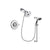 Delta Linden Chrome Shower Faucet System w/ Shower Head and Hand Shower DSP0818V