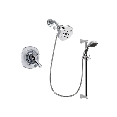 Delta Addison Chrome Shower Faucet System w/ Showerhead and Hand Shower DSP0828V