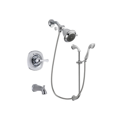 Delta Addison Chrome Tub and Shower Faucet System with Hand Shower DSP0849V