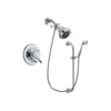 Delta Leland Chrome Shower Faucet System w/ Shower Head and Hand Shower DSP0860V