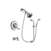 Delta Linden Chrome Tub and Shower Faucet System with Hand Shower DSP0863V