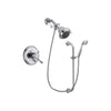 Delta Cassidy Chrome Shower Faucet System w/ Showerhead and Hand Shower DSP0866V