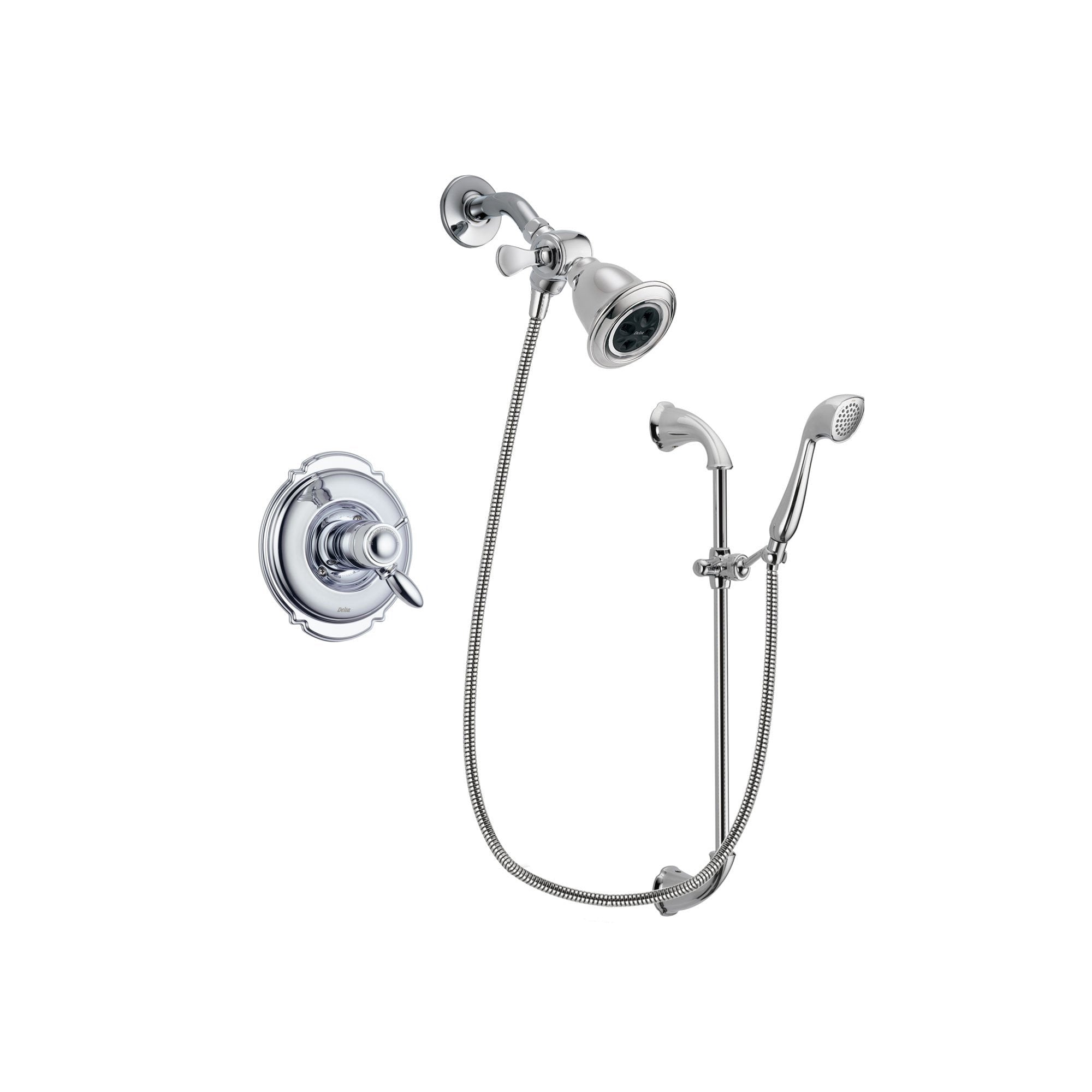 Delta Victorian Chrome Shower Faucet System Package with Hand Shower DSP0870V