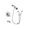 Delta Lahara Chrome Tub and Shower Faucet System with Hand Shower DSP0887V