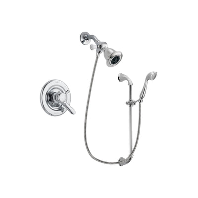 Delta Lahara Chrome Shower Faucet System w/ Shower Head and Hand Shower DSP0888V