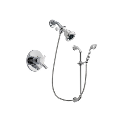Delta Compel Chrome Shower Faucet System w/ Shower Head and Hand Shower DSP0892V