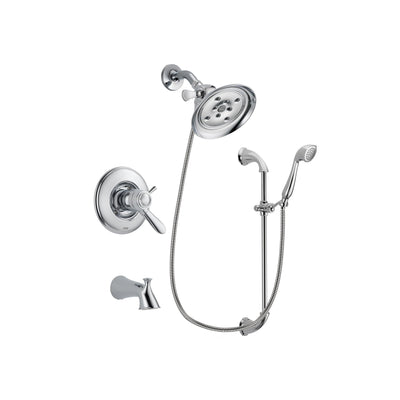 Delta Lahara Chrome Tub and Shower Faucet System with Hand Shower DSP0901V