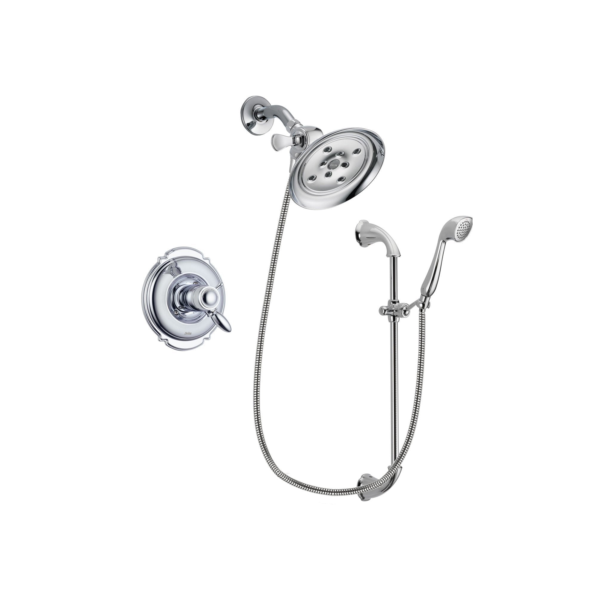 Delta Victorian Chrome Shower Faucet System Package with Hand Shower DSP0904V