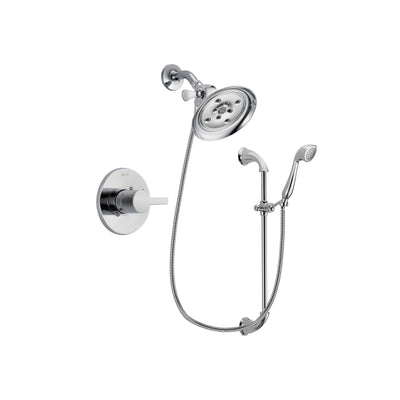 Delta Compel Chrome Shower Faucet System w/ Shower Head and Hand Shower DSP0916V