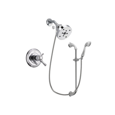 Delta Cassidy Chrome Shower Faucet System w/ Showerhead and Hand Shower DSP0944V