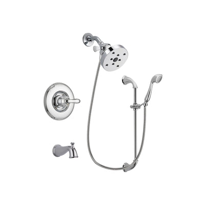 Delta Linden Chrome Tub and Shower Faucet System with Hand Shower DSP0953V