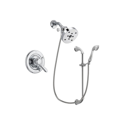 Delta Lahara Chrome Shower Faucet System w/ Shower Head and Hand Shower DSP0956V