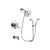 Delta Trinsic Chrome Tub and Shower Faucet System with Hand Shower DSP0957V
