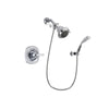 Delta Addison Chrome Finish Shower Faucet System Package with Shower Head and Wall-Mount Bracket with Handheld Shower Spray Includes Rough-in Valve DSP0986V