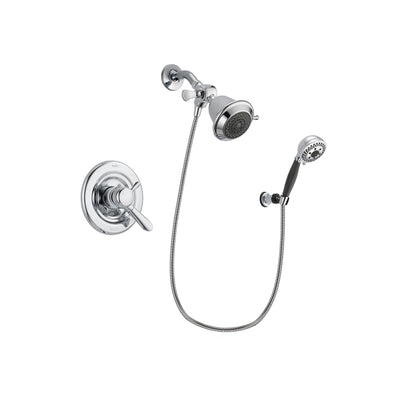 Delta Lahara Chrome Shower Faucet System w/ Shower Head and Hand Shower DSP1126V
