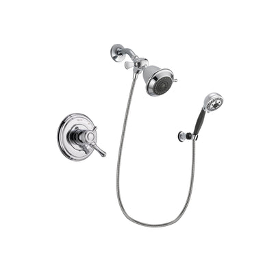 Delta Cassidy Chrome Shower Faucet System w/ Showerhead and Hand Shower DSP1138V