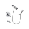Delta Lahara Chrome Tub and Shower Faucet System with Hand Shower DSP1159V